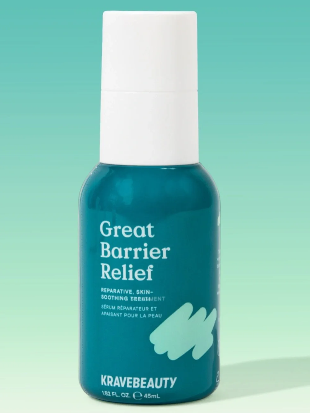 KRAVEBEAUTY GREAT BARRIER REEF REPARATIVE, SKIN-SOOTHING TREATMENT 45ML NEW